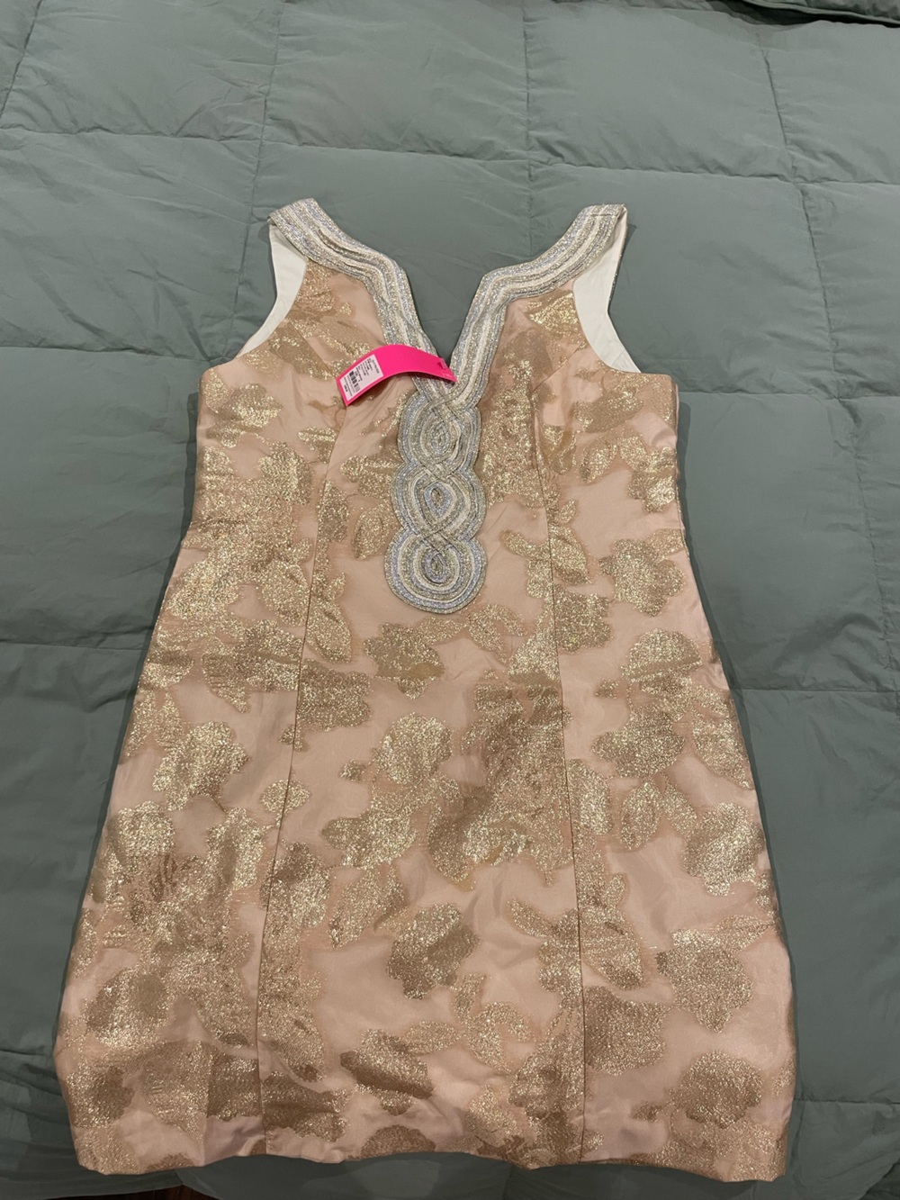 Lilly Pulitzer Valli Floral Brocade Shift Dress